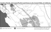 Map C. Southern Pacific and Central Pacific Land Grants in the Central Valley of